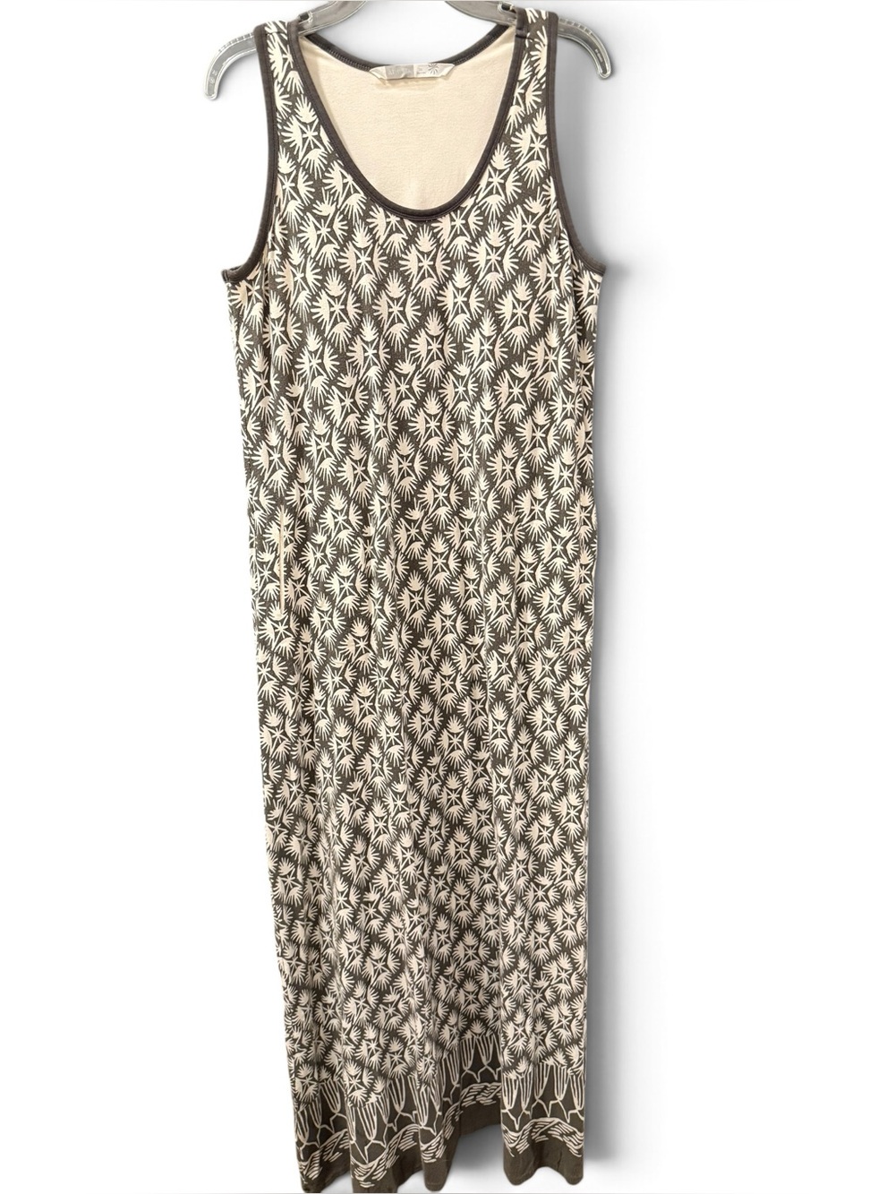 Athleta geometric starburst print sleeveless maxi dress 2X